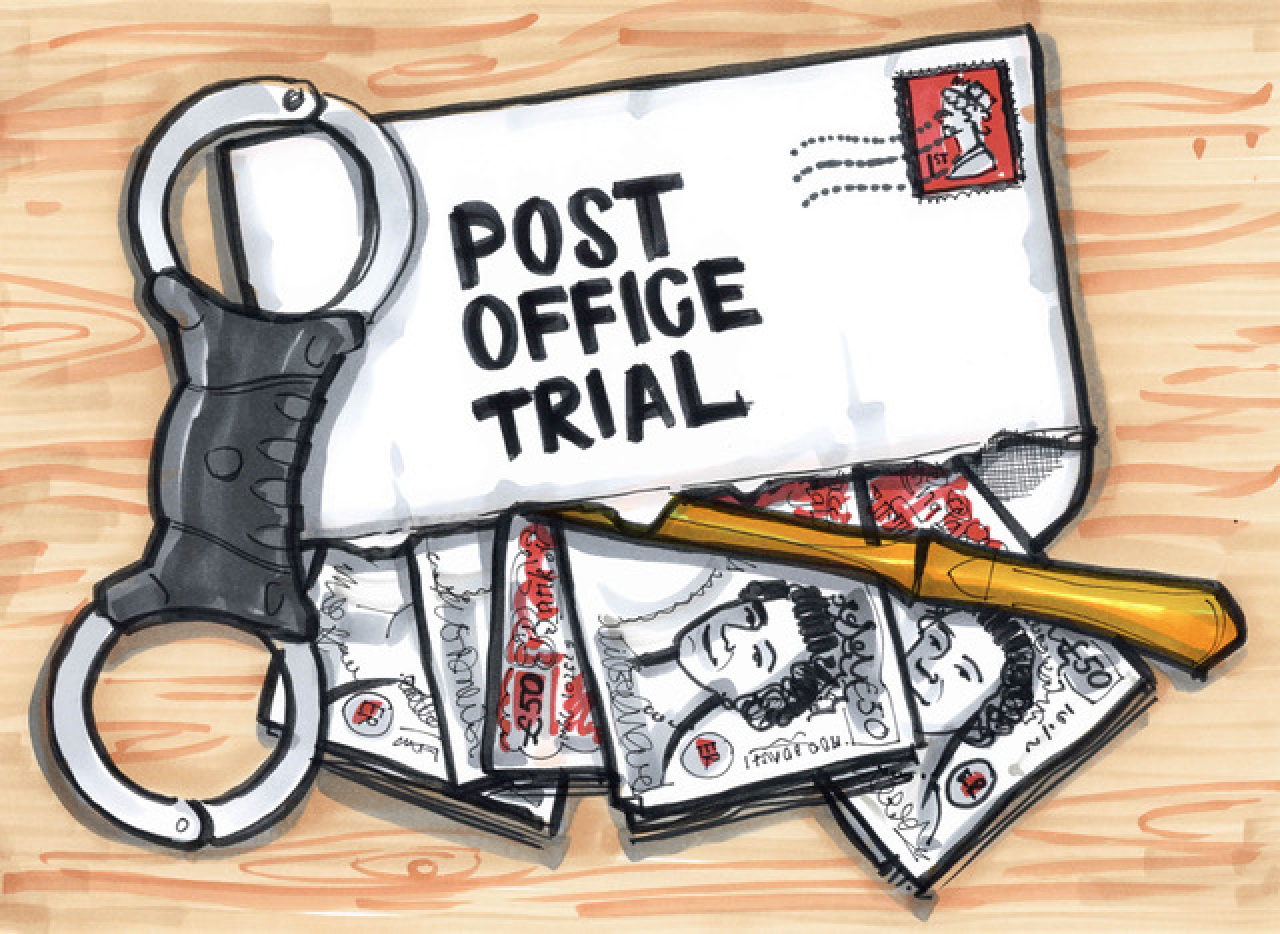 Post Office Trial – taking down your particulars