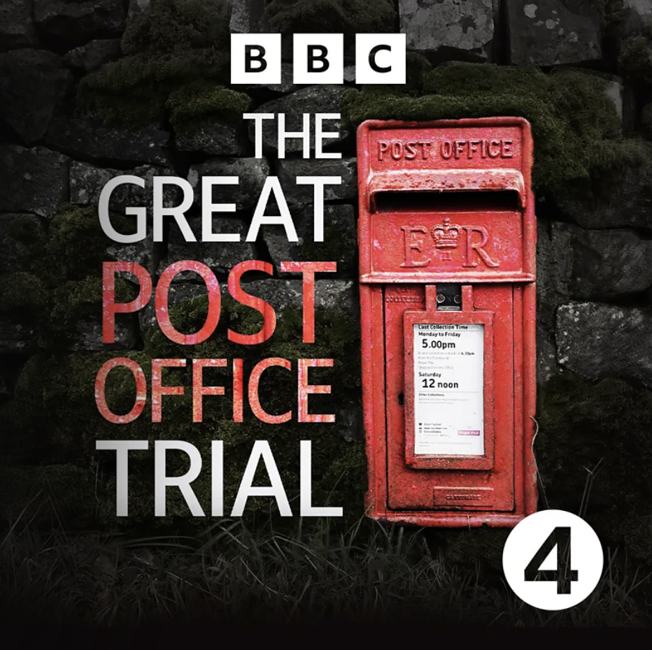 New episode of BBC Radio 4’s The Great Post Office Trial broadcast today!